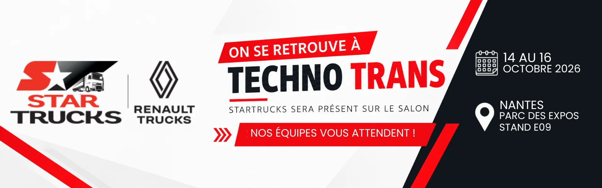 Participation au salon TechnoTrans à Nantes