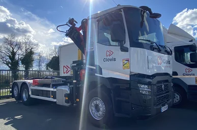 Camion Ampliroll Grue 6x2