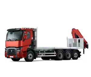 Porteur Plateau Grue